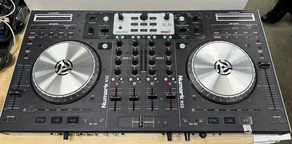 Numark NS6 4-Channel DJ Controller UNTESTED FOR PARTS