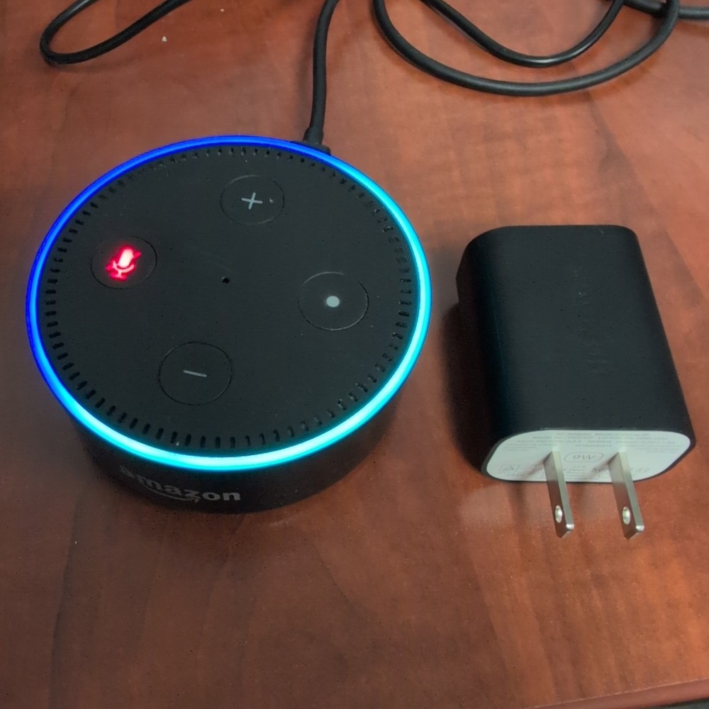Amazon Echo Dot (2nd Generation) Smart Speaker - Black RS03QR - Excellent Tested