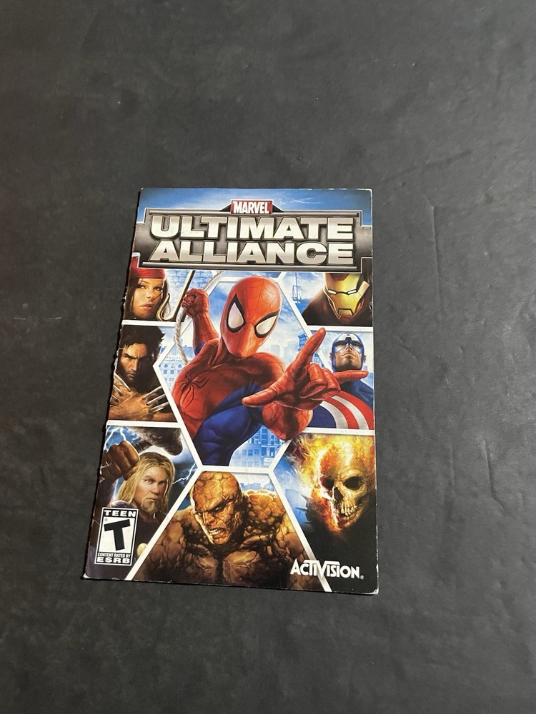 marvel ultimate alliance ps2 manual Only