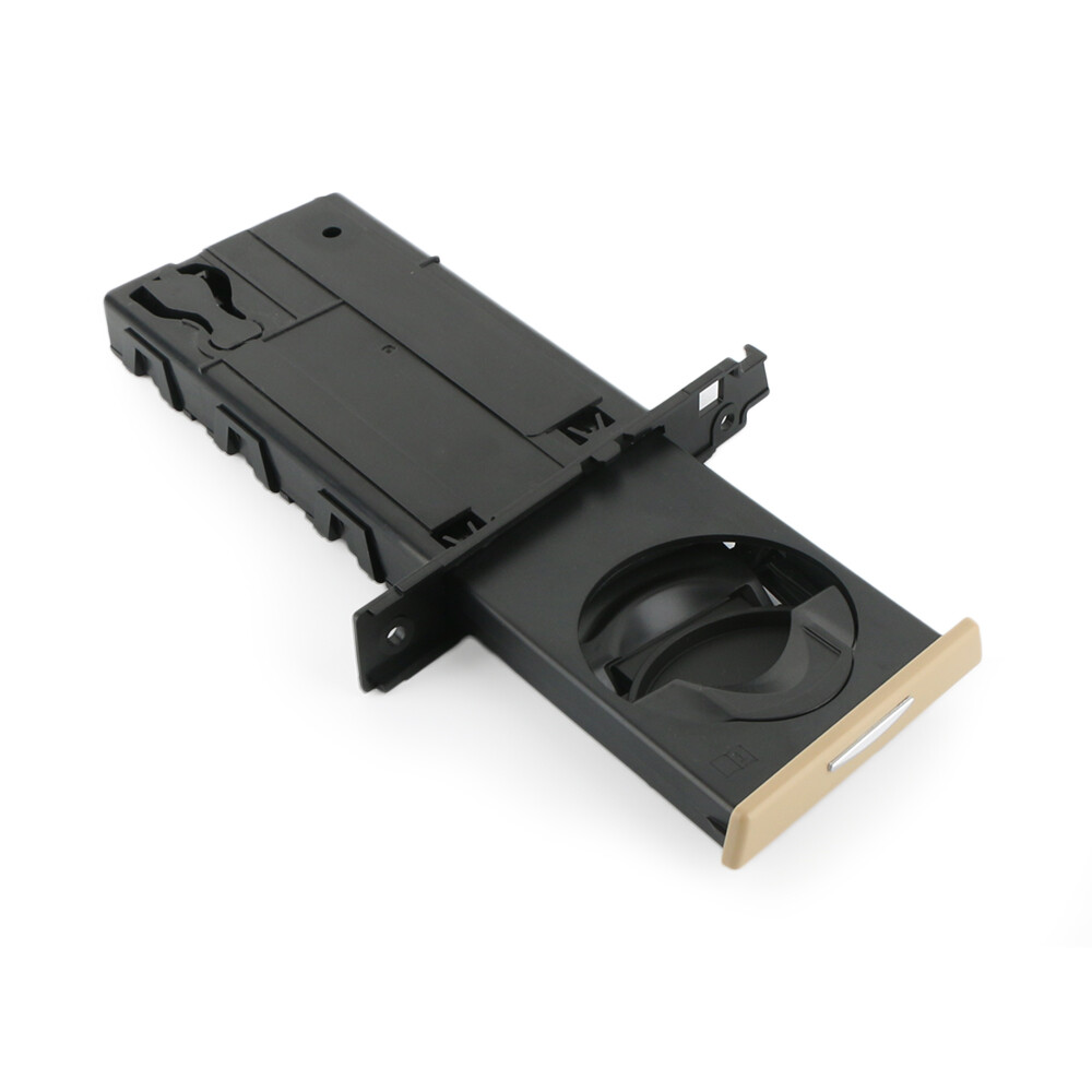 For BMW E90 E91 E92 E93 Left Driver+Right Passenger Retractable Cup Holder Beige