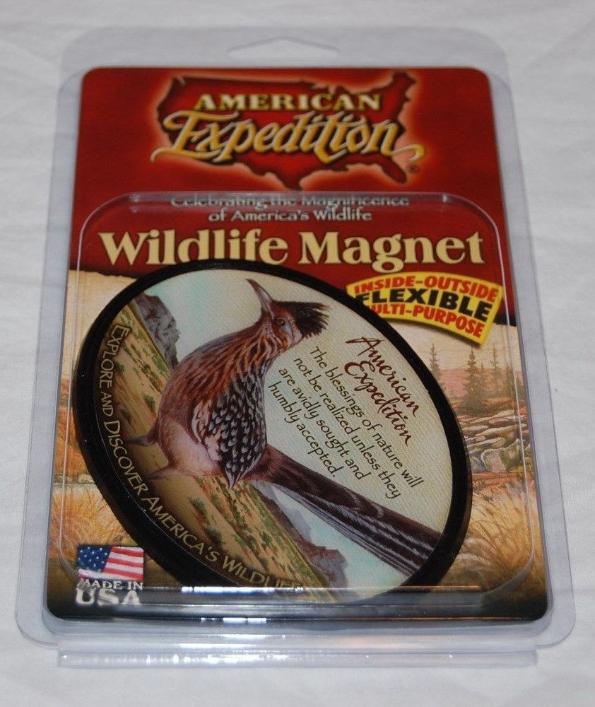 ROADRUNNER WILDLIFE MULTI-PURPOSE MAGNET