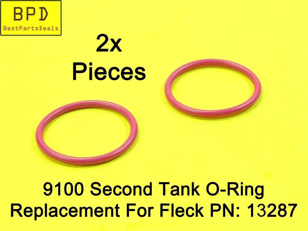 2x 9100 Second Tank FKM O-Ring Replacement For Fleck PN: 13287