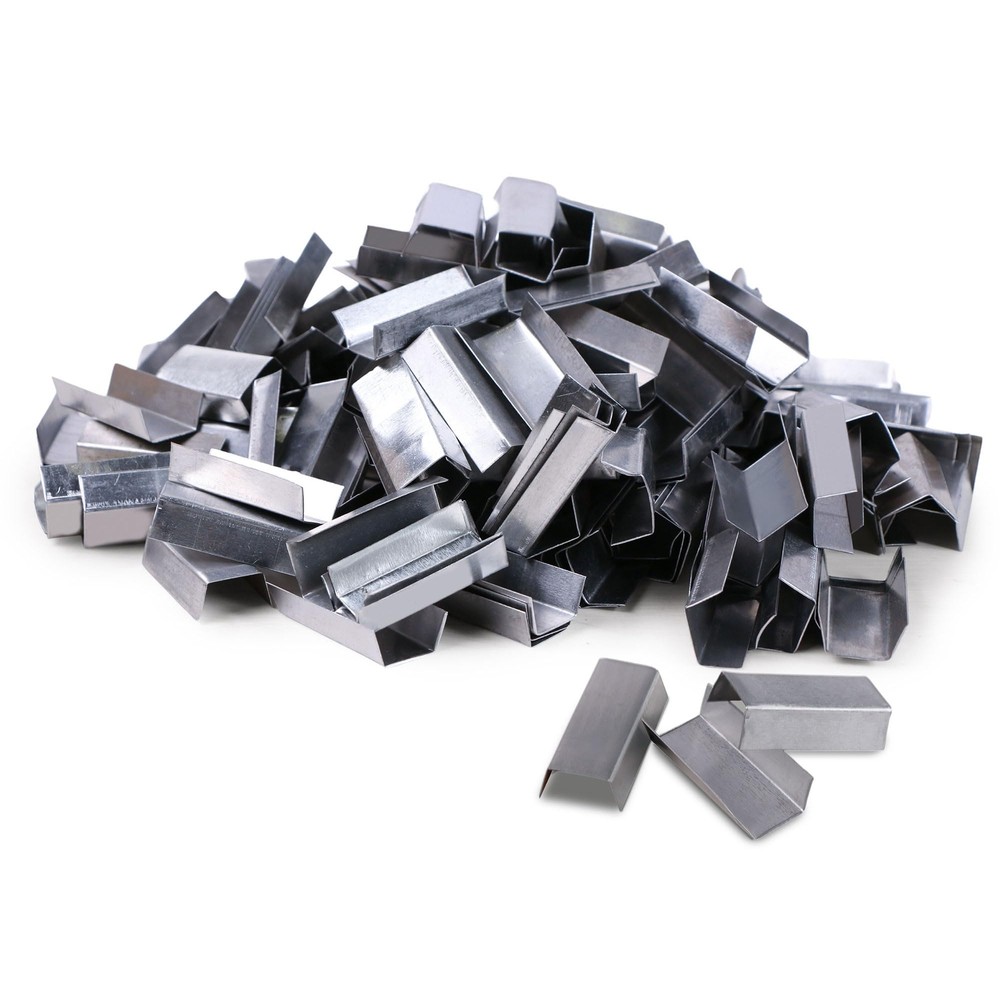 U.S. Solid 5/8" Open Serrated Metal Seals 300 Pack