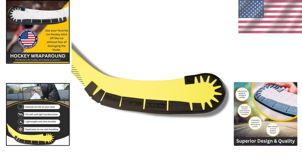 Versatile Hockey Stick Blade Protector for Off-Ice Precision - Junior & Senior