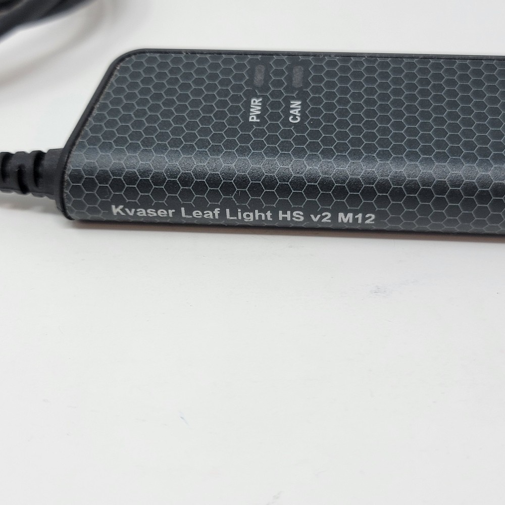 Kvaser Leaf Light HS V2 M12 USB to CAN Bus Interface, Marine Version