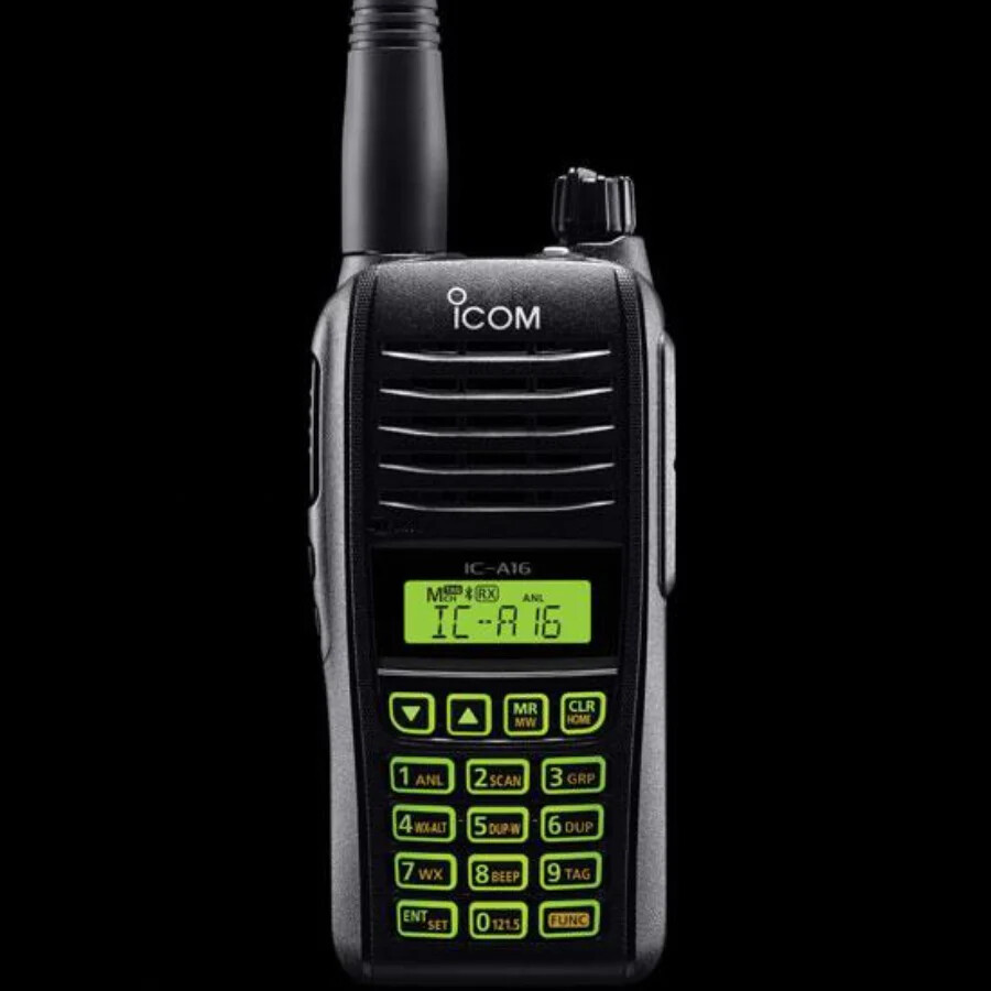 NEW Icom IC-A16 Com Only Airband Handheld Transceiver