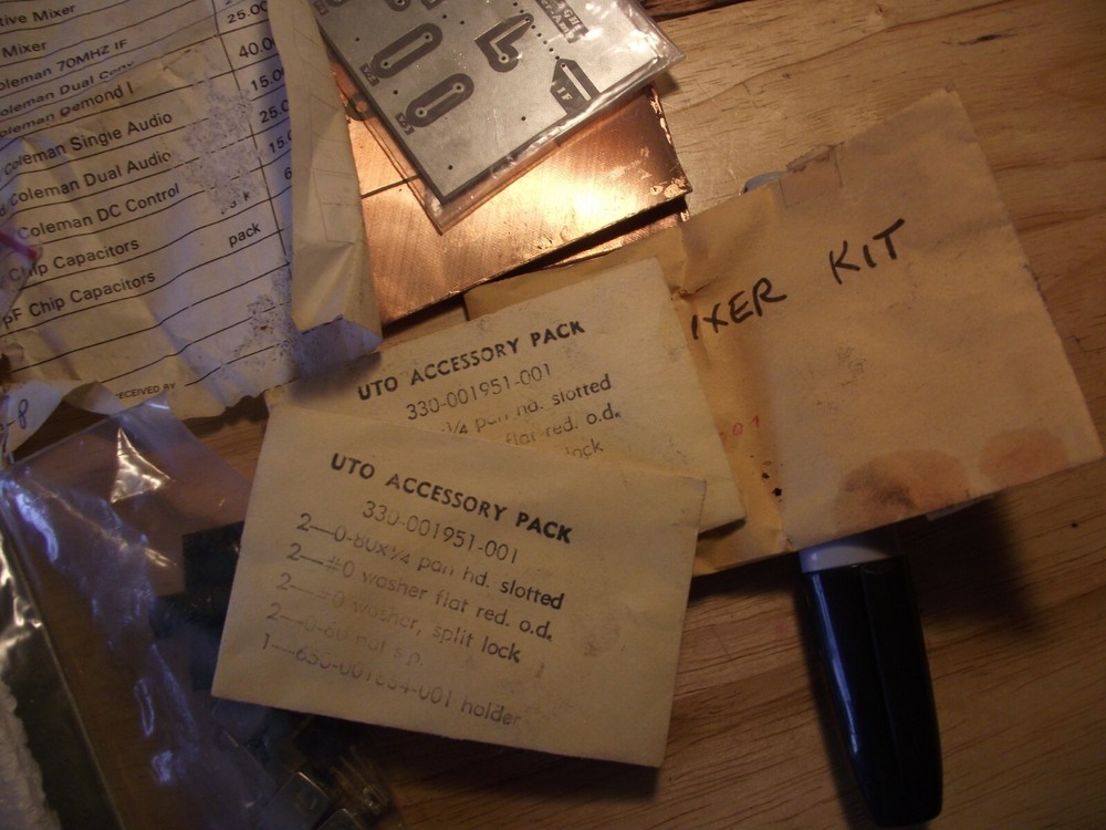 ROBERT - COLEMAN 70MHz INTERMEDIATE FREQUENCY BOARD KIT.