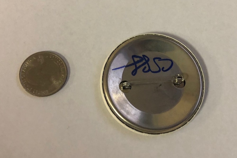 Get On The Bus With PC-Plus Advertising Button Pin