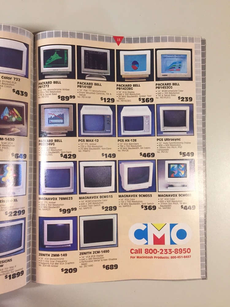 Vintage CMO Microcomputer Peripheral Catalog