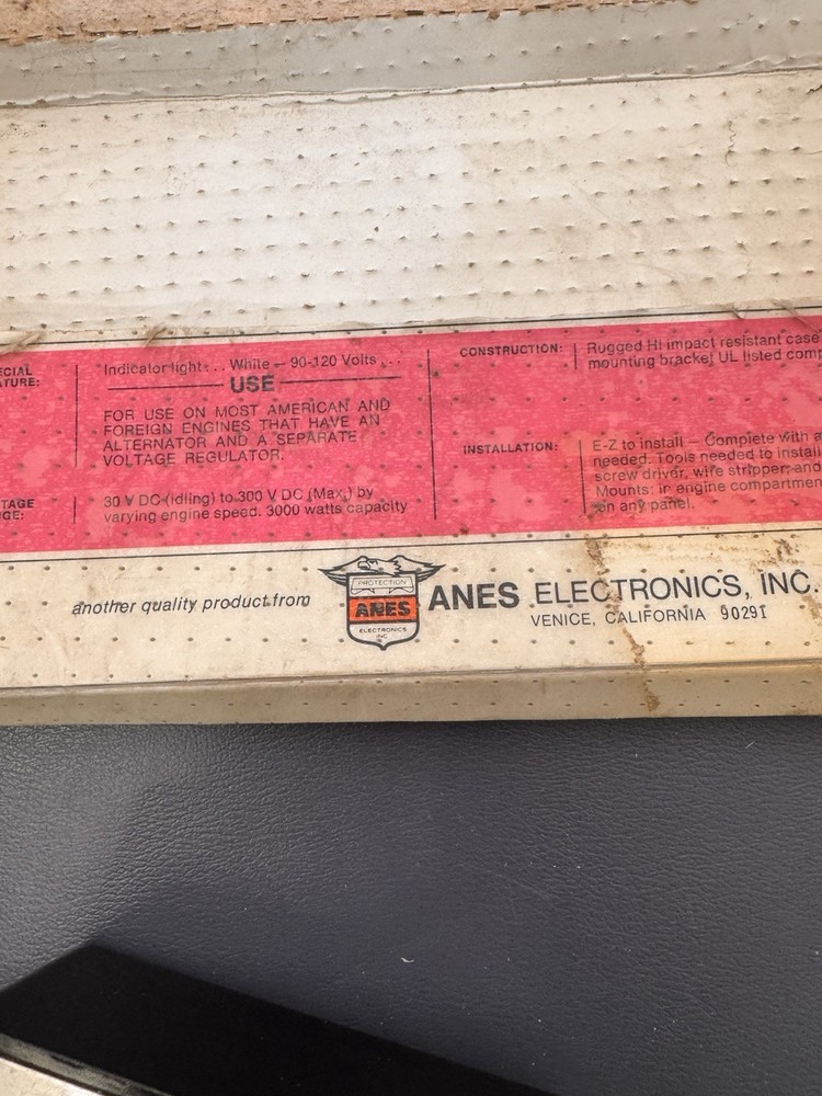 Anes Electronics E-Z Power Converter -110V