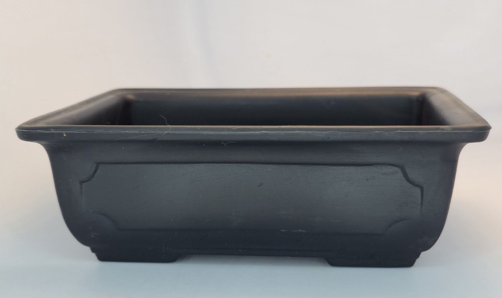Assorted Plastic Training Bonsai Pot 6inx4in with Drainage Hole