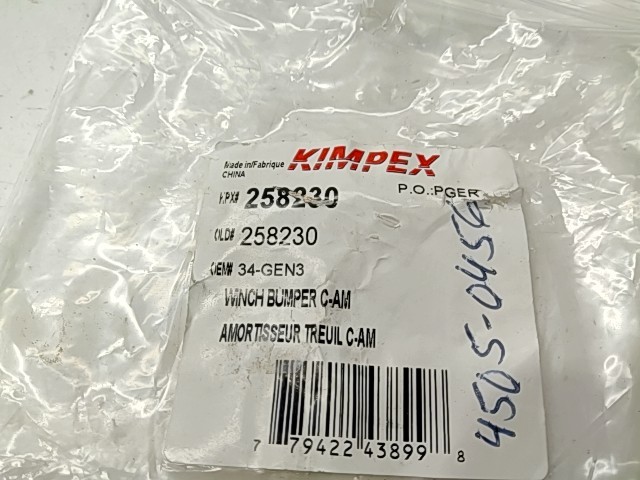 Winch Bumper - --- Kimpex NOS