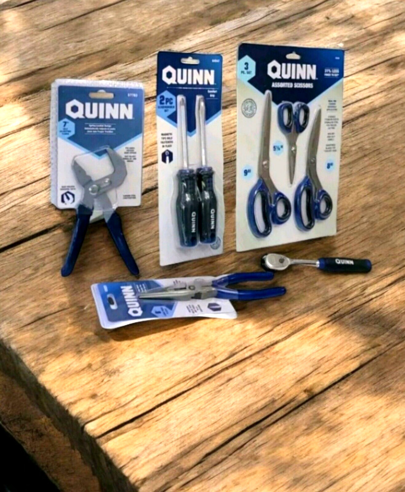 Combo Quinn Hand Tools. Total 8pc.