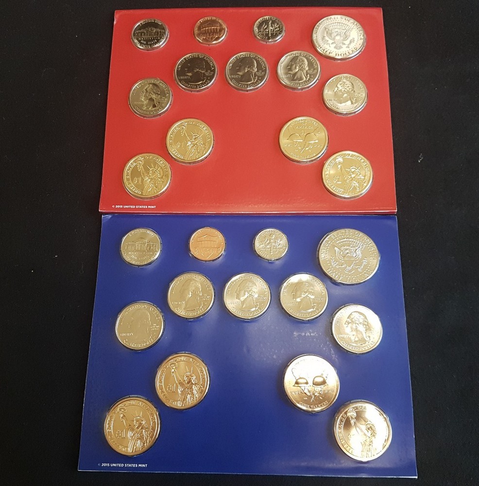 2016 Mint Set. Complete. 26 coin set. Includes 13 each "P" and "D" Mint