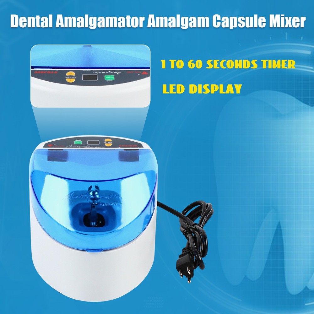 Dental Digital Amalgamator Amalgam Machine Amalgamator Capsule Mixer & Timer USA