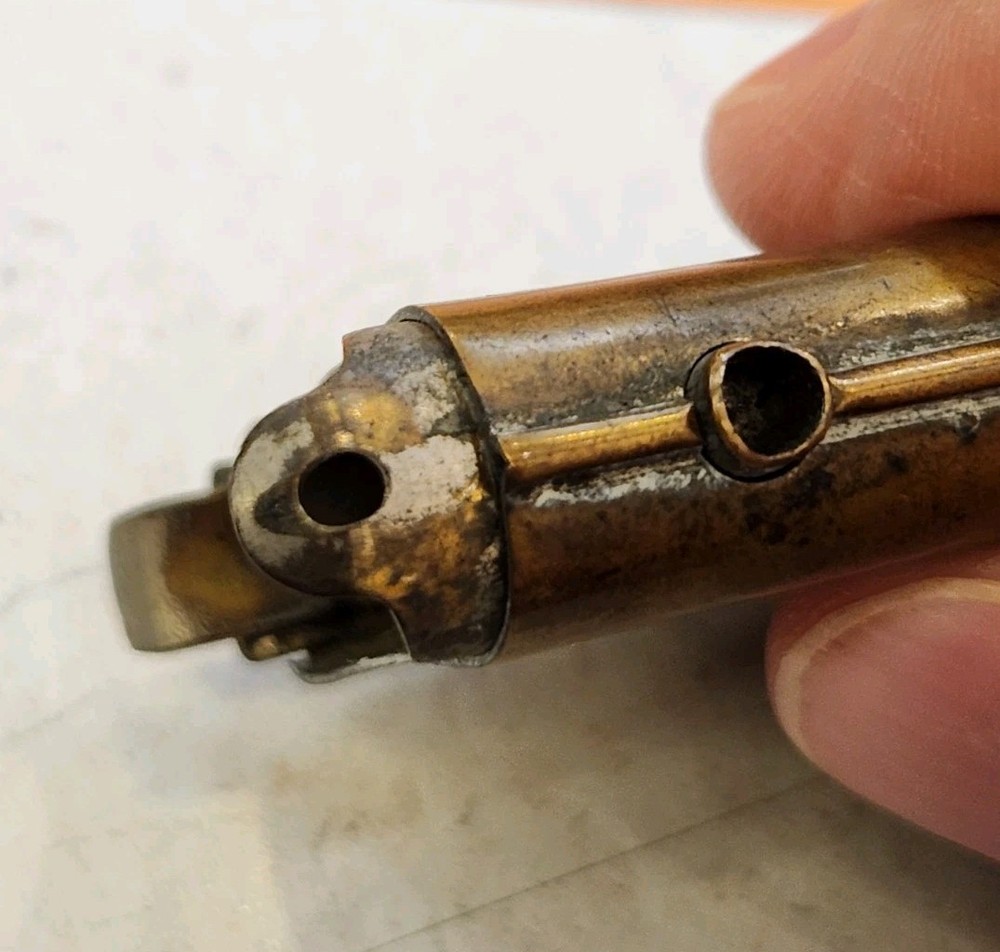 Antique Embossed TURTLE Vesta Case MATCH SAFE with Loaded Trigger Open Button