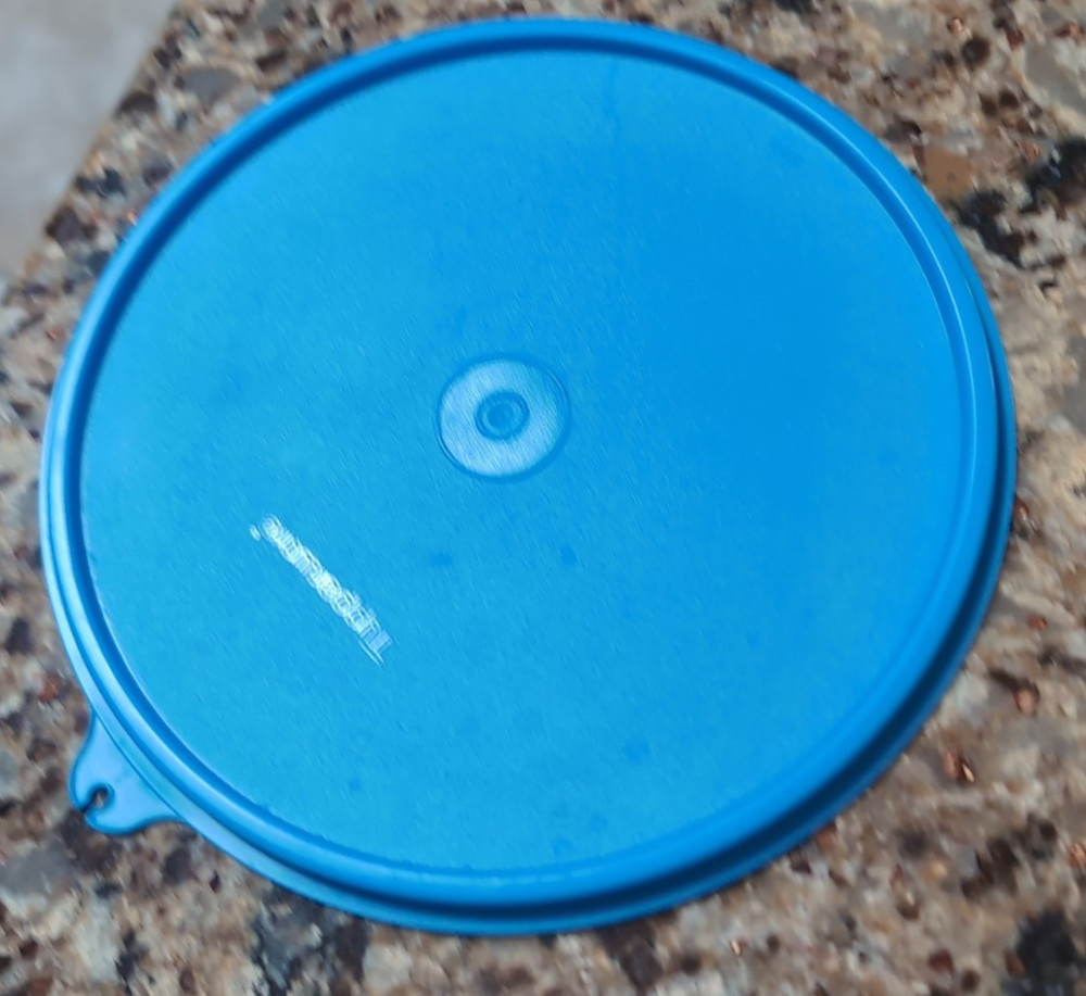 Tupperware Quick Chef Pro System Manual Food Processor #5578B-1 BLUE