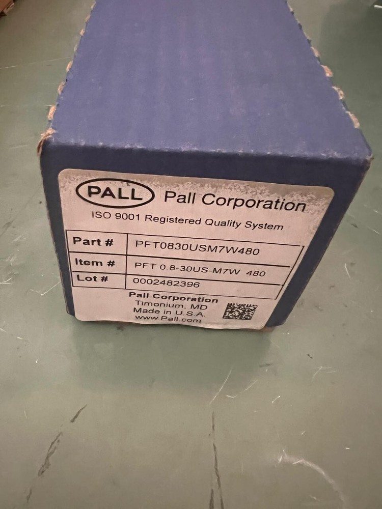 pall PFT0830USM7W480 FILTER  for Pharma Use