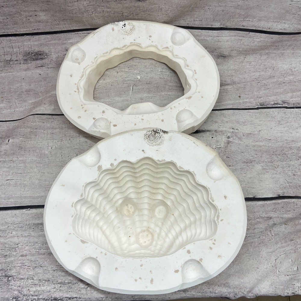 Unbranded Ceramic Casting Mold Sea Shell Figurine