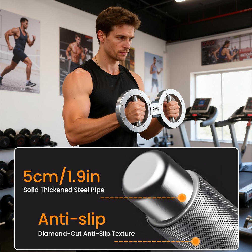 Spinning Burn Rotator Machine Arm Workout Equipment Forearm Trainer