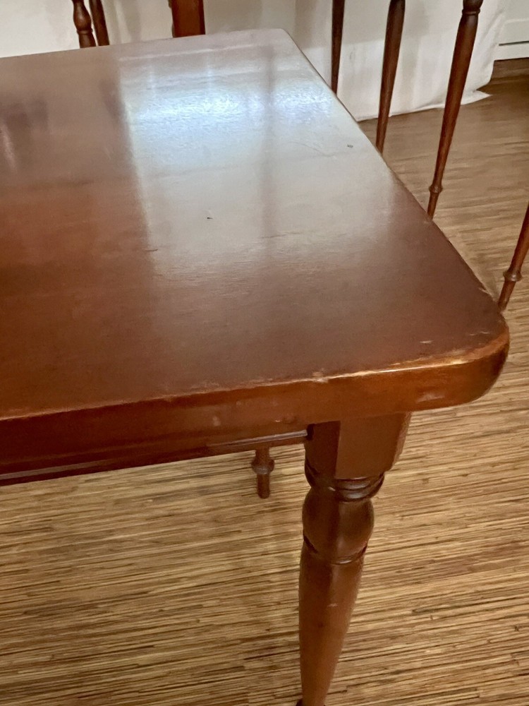 Vintage Mid Century Baumritter - Set of 3 - Solid Maple Nesting Tables 1960