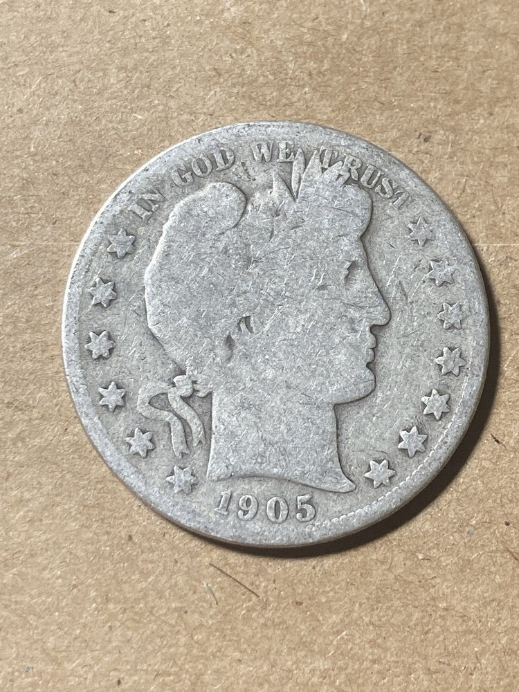 1905 S Barber Half Dollar - As Shown! (#2160)