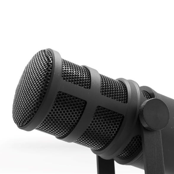 YTM-165D Dynamic XLR Podcast Microphone with Mid-Range Boost, Low-Cut Filter,