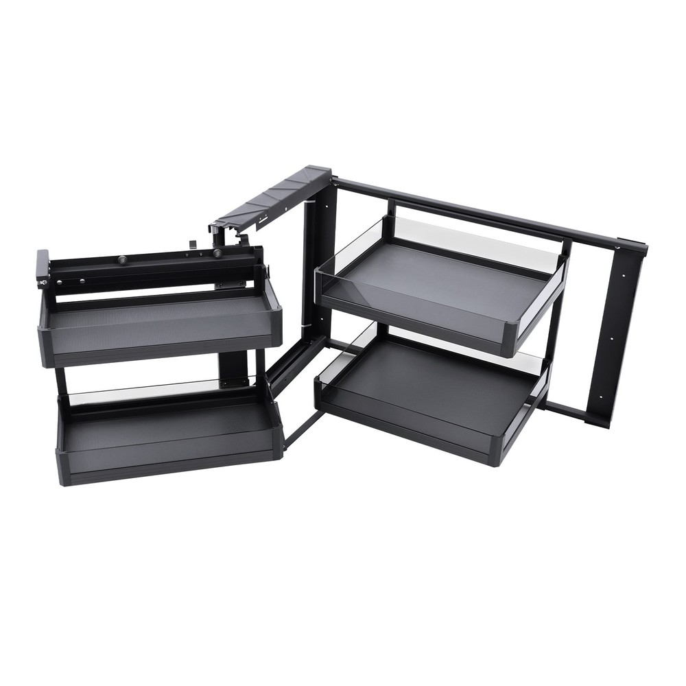 Blind Corner Cabinet Pull Out for 14" Organizer Kitchen Corner Cabinet Pull Out