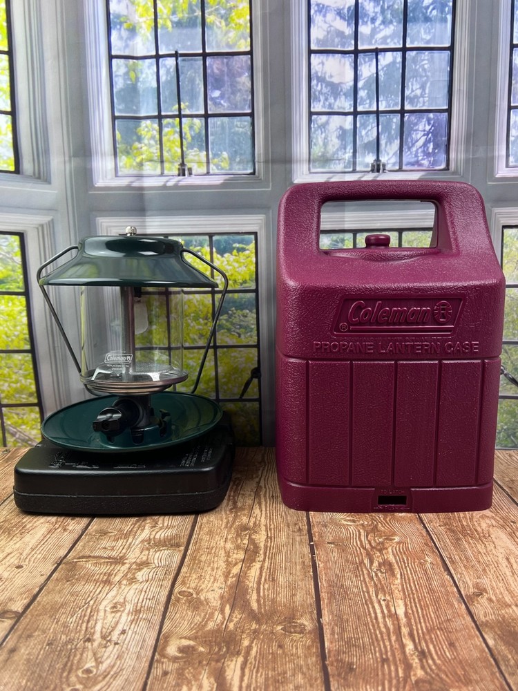5153A Coleman Propane Lantern Green with Case