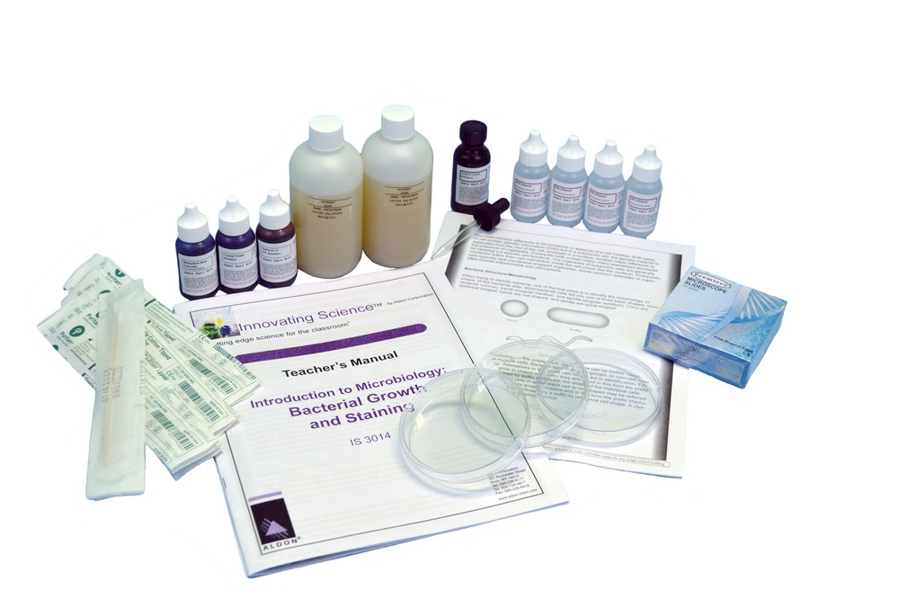 Introduction to Microbiology: Bacterial Growth and Staining Kit