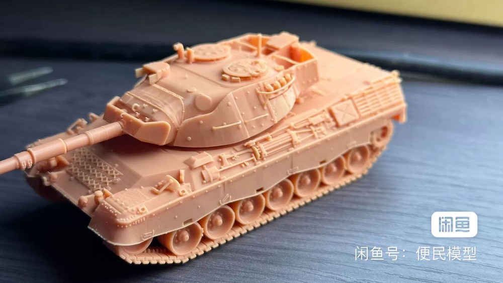 Unpainted1/72 Leopard 1A5 Main Battle Tank Model Kit3D Printed