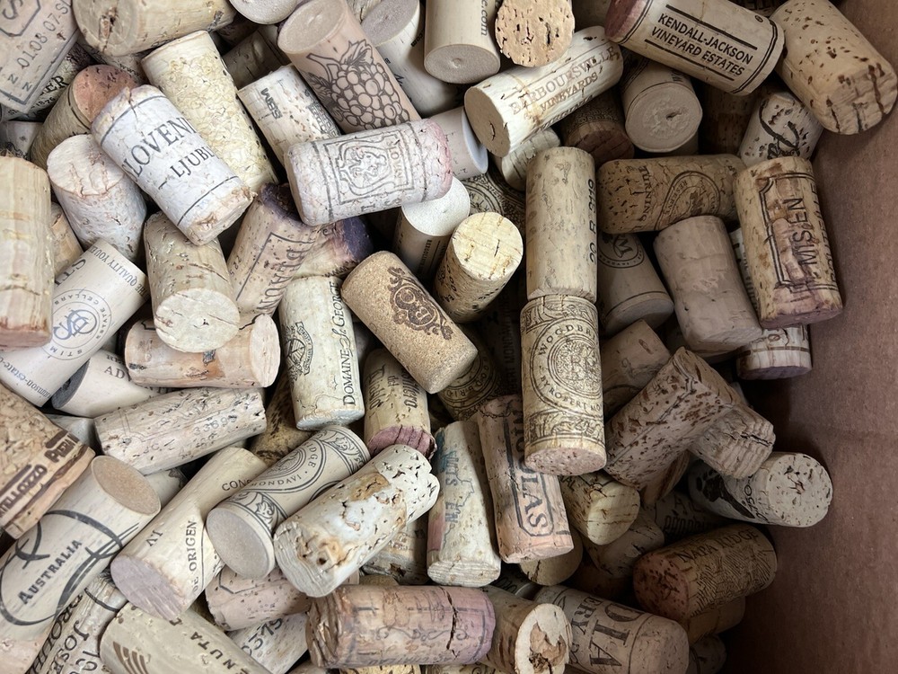Box of Wine Corks