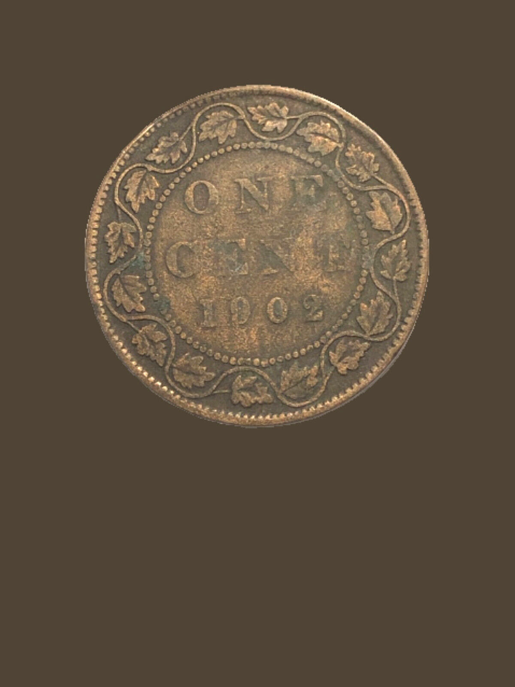 1902 Canada One Cent King Edwards VII - VG condition