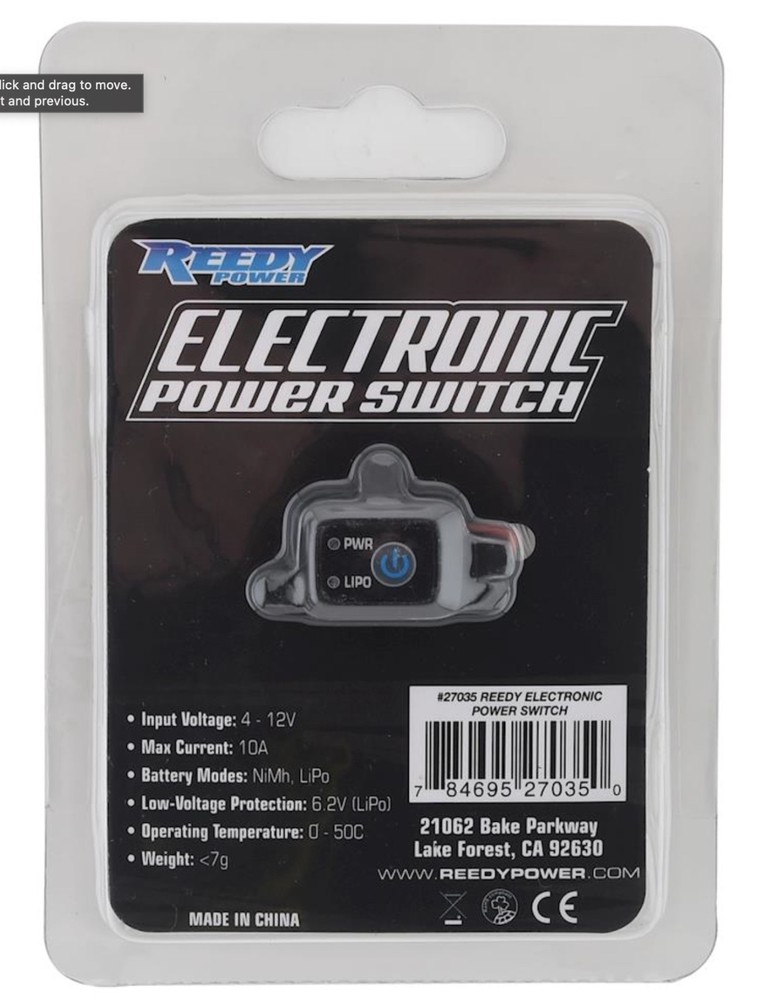 Associated 27035 Reedy Electronic Power Switch