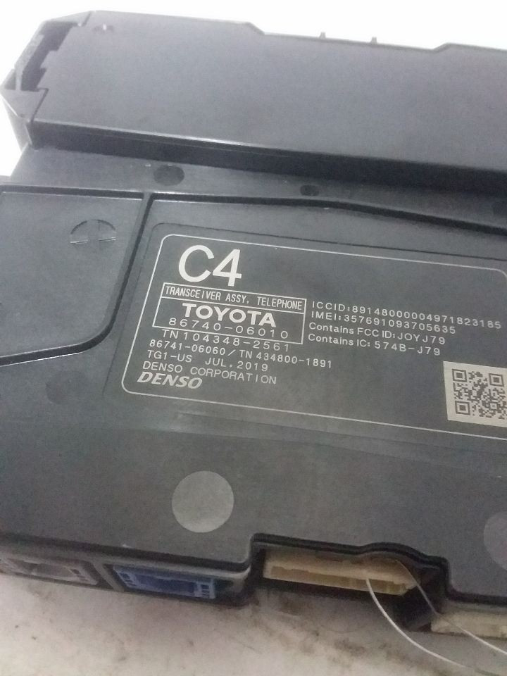 Communication Telematics Transceiver Control Module Fits 19-23 CAMRY 1552335