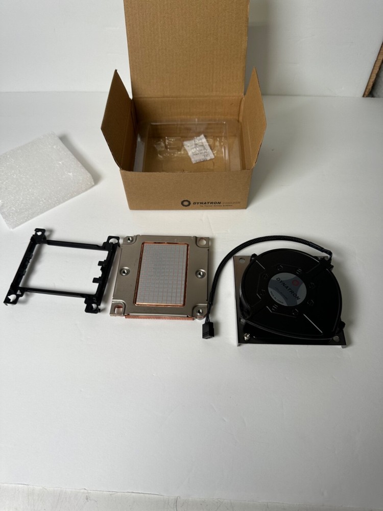 Dynatron B9 Intel Xeon FCLGA3647 Square ILM Socket 1U Active CPU Cooler