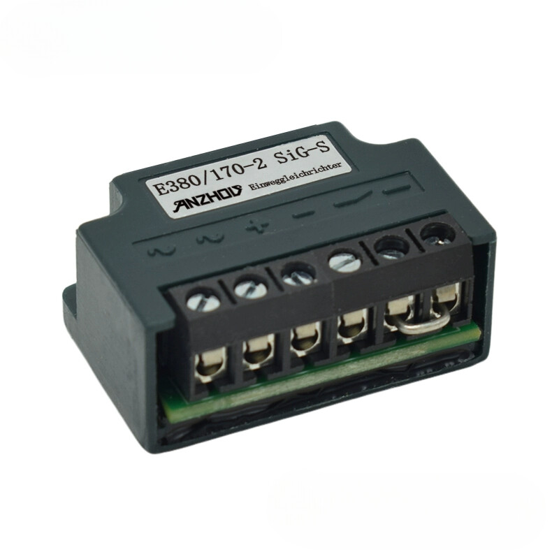 Replace E380/170-2 SiG-S UIN MAX=500VAC UOUT=0,45×UIN 2,0A Rectifier