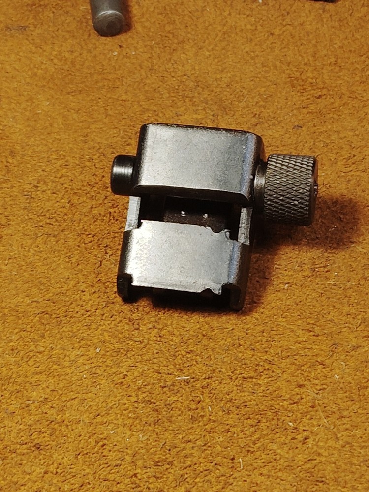 M1 Carbine Rear Sight Stamped