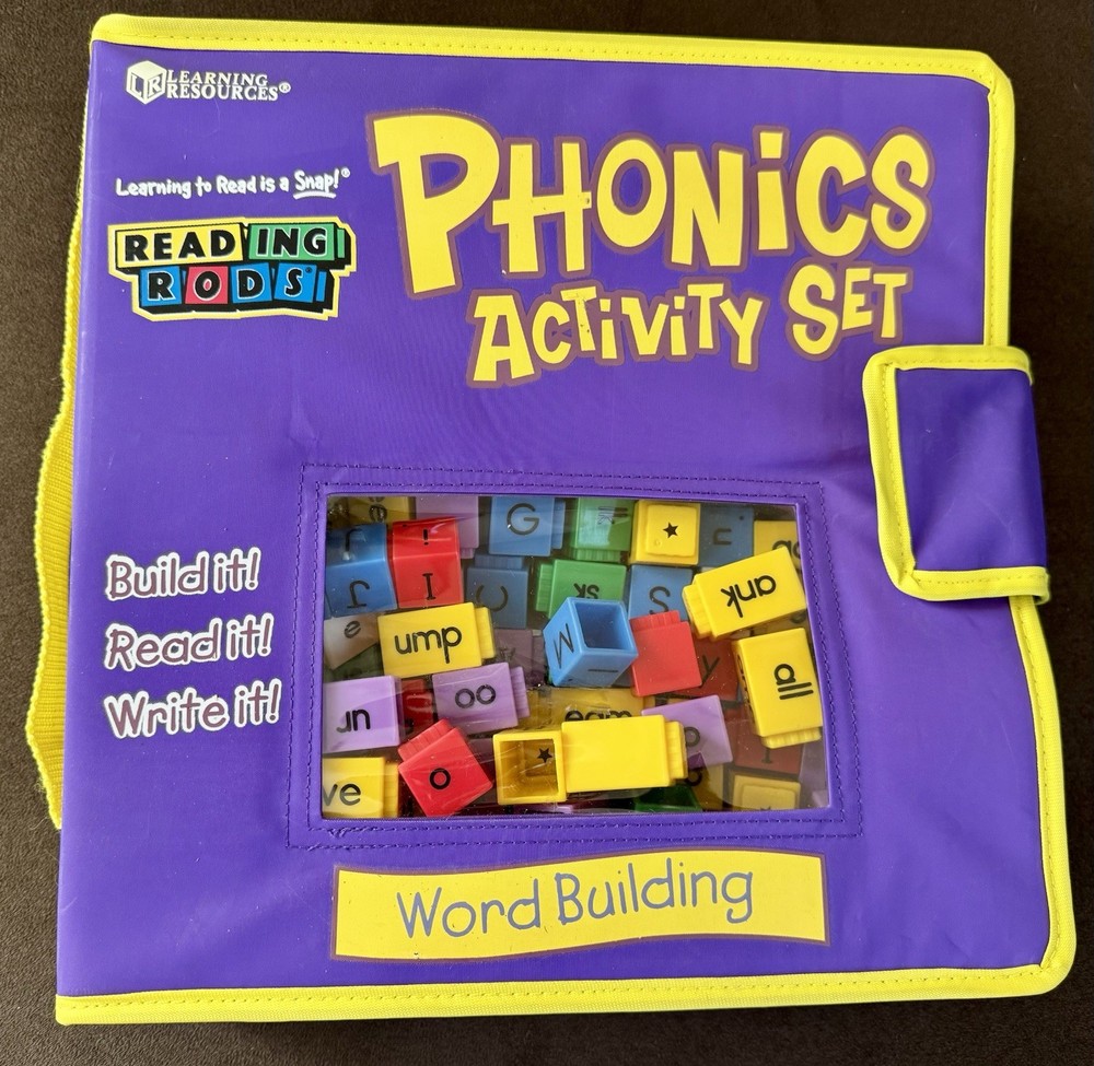 Complete Learning Resources Reading Rods Sentence Building Homeschool Kit