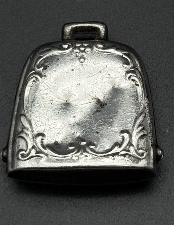 Vintage Webster Sterling Silver Baby Rattle Bell (No Teether)