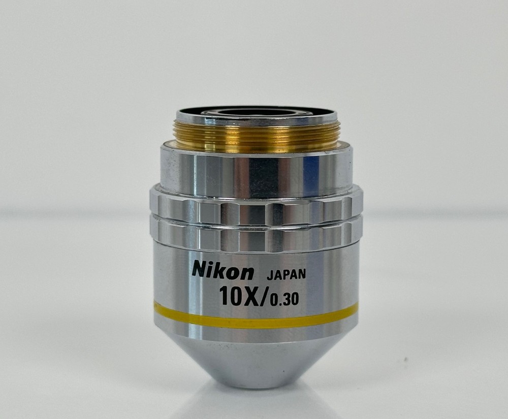 Nikon CF Plan 10x/0.30 BD ∞/0 WD 6.5 Microscope Objective Lens