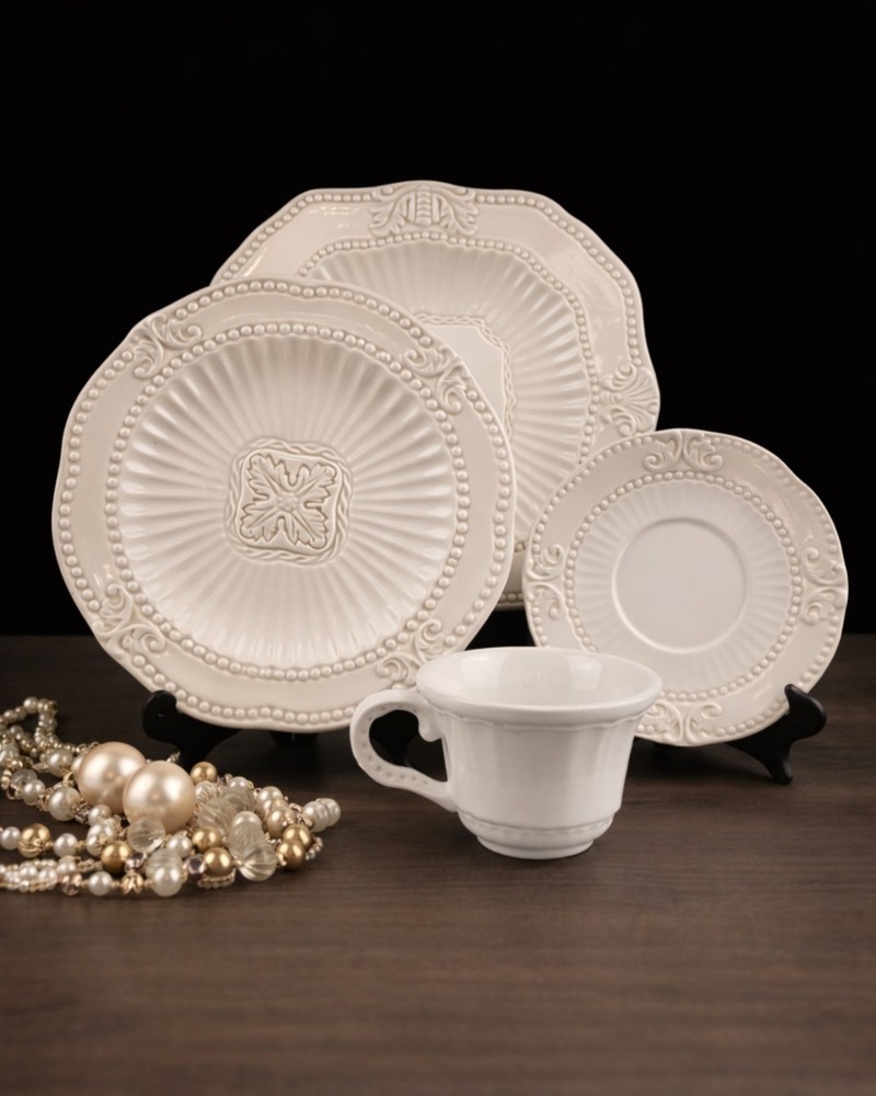 American Atelier Baroque - 4 Piece Dinnerware Place Setting
