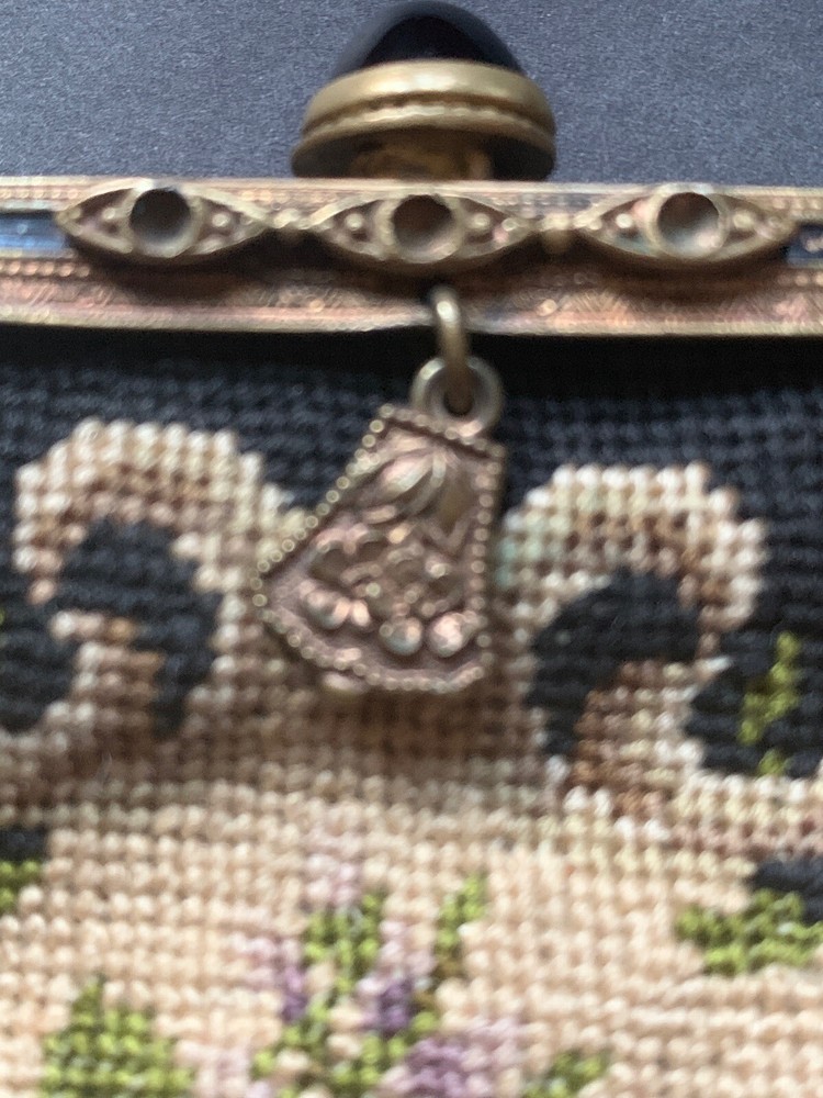Antique Petit Point Purse