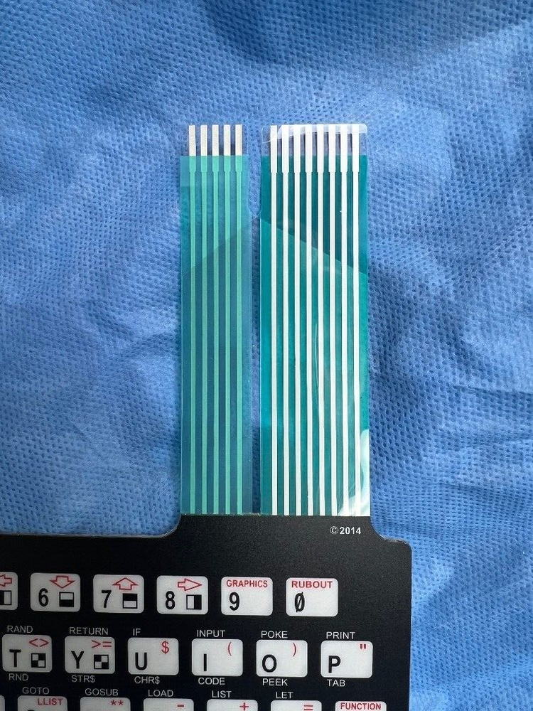 Sinclair ZX81 / Timex 1000 - Keyboard Membrane Replacement