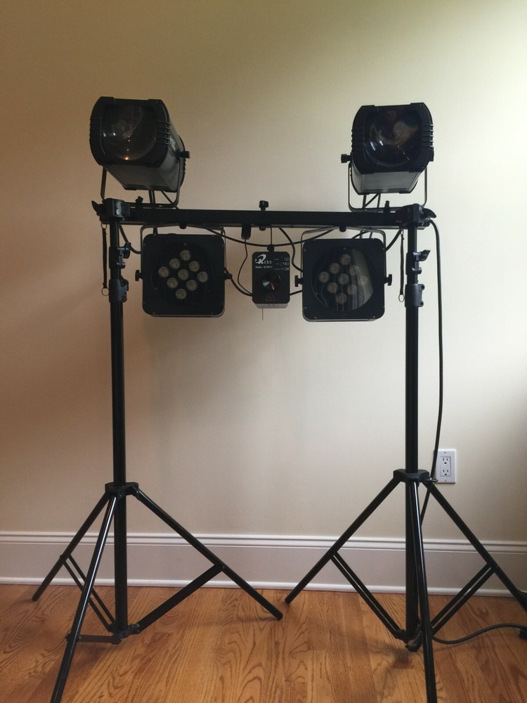 Light Show System: fixtures, PC, DMX controller, software - flawless