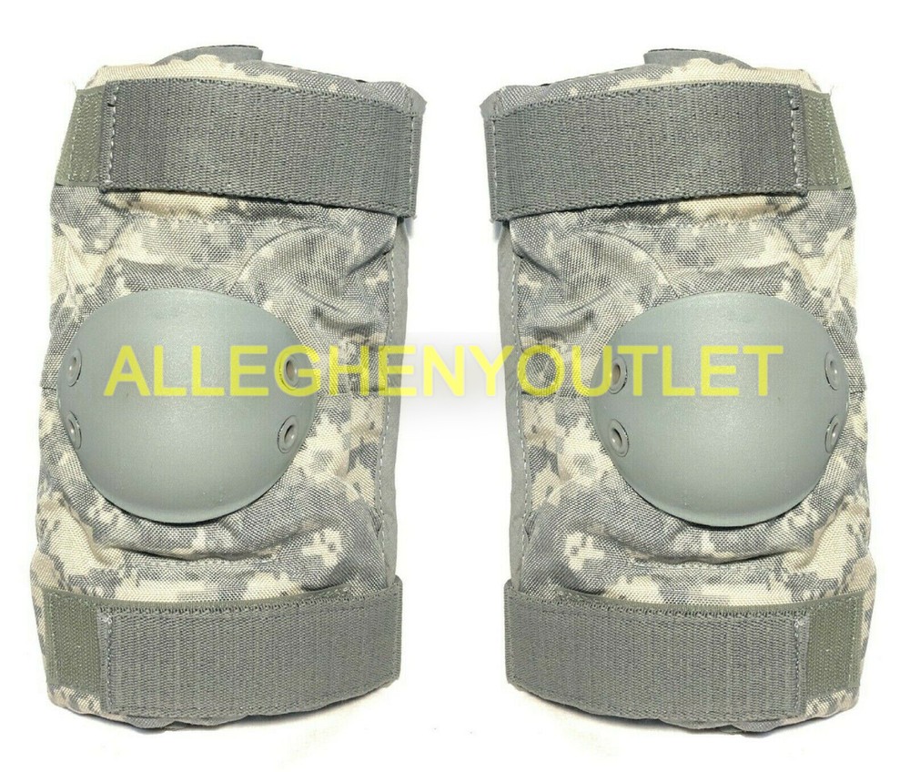 US Military Army Elbow Pads RFI Issue ACU Pattern MEDIUM MINT