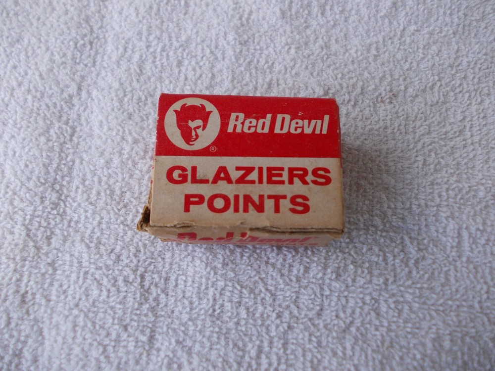 Red Devil Glaziers points#20 new in box 1/8 lb net