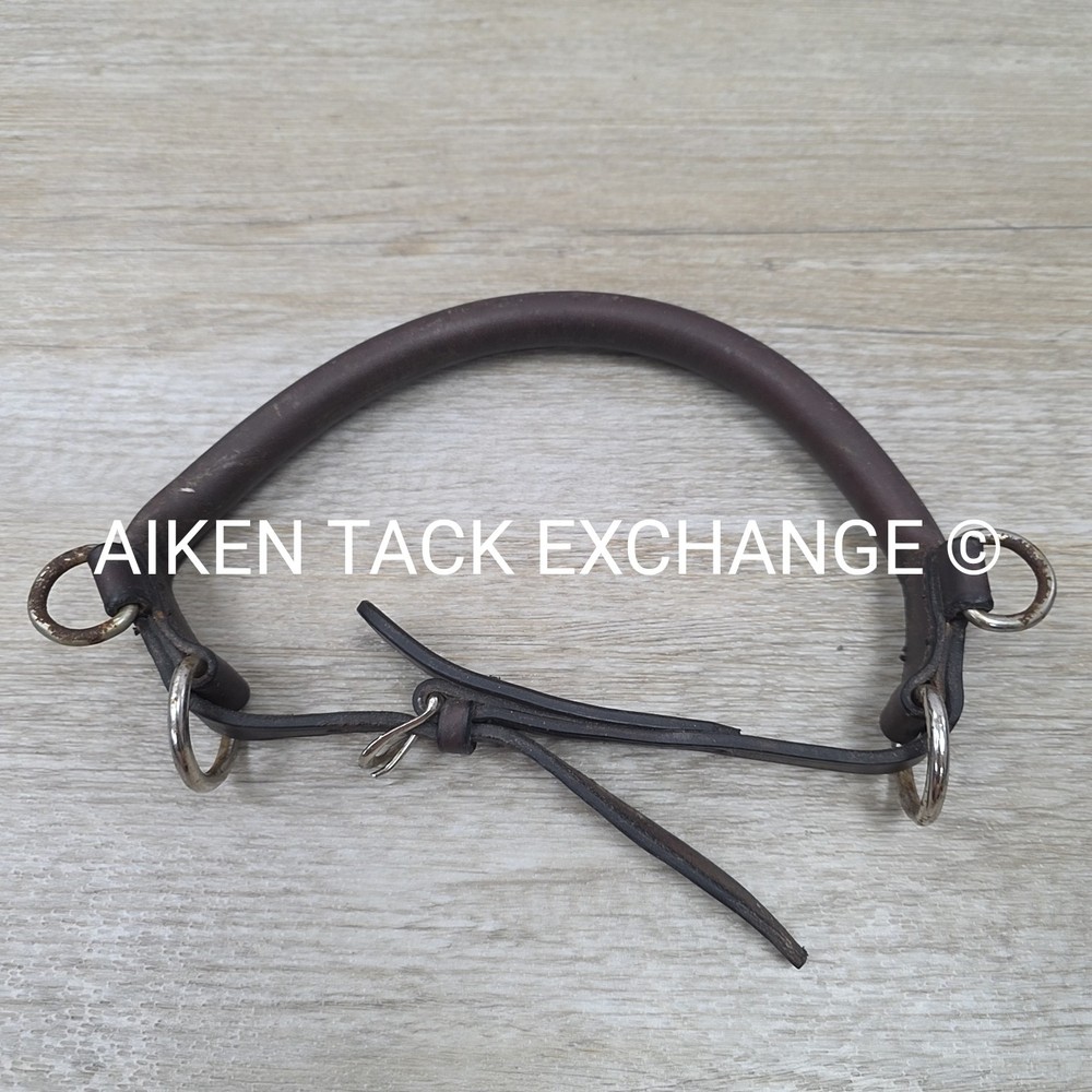 BARGAIN BUNDLE: 2 Plain Raised Nosebands, Size Full (Read Description)