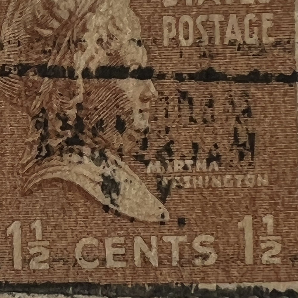 ERROR U.S. STAMP WITH OBLITERATED NEW YORK PRECANCEL