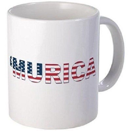 11oz mug Murica - Printed Ceramic Coffee Tea Cup Gift
